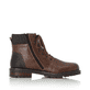 Kastanienbraune Rieker Herren Schnürstiefel 32031-25 mit einer robusten Profilsohle. Schuh Innenseite
