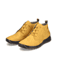 
Sonnengelbe Rieker Damen Schnürschuhe 51510-68 mit einer schockabsorbierenden Sohle. Schuhpaar schräg.
