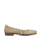 Mehrfarbige Rieker Ballerinas 51983-90 mit einer extra weichen Decksohle. Schuh Innenseite.