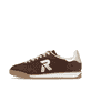 Baskets basses marron Rieker Sport pour femmes W4000-25. Côté extérieur de la chaussure.