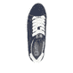 Blaue Rieker Damen Sneaker Low W0501-14 mit dämpfender und ultra leichter Sohle. Schuh von oben.
