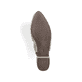 Escarpins Ã  bride Rieker verts pour femme 47060-52 avec boucle. Semelle extérieure de la chaussure.