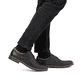 Schwarze Rieker Herren Schnürschuhe 13523-00 aus Glattleder. Schuh am Fuß.