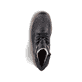 
Graphitschwarze Rieker Herren Schnürstiefel 38434-00 mit Schnürung und Reißverschluss. Schuh von oben