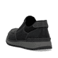 
Tiefschwarze Rieker Herren Slipper B9062-00 mit einer schockabsorbierenden Sohle. Schuh von hinten