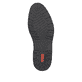 Dunkelbraune Rieker Herren Kurzstiefel 14609-25 aus Glattleder. Schuh Laufsohle.