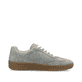 Graue vegane Rieker Damen Sneaker Low M5512-45 mit einer Schnürung. Schuh Innenseite.