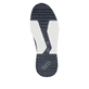 Blaue Rieker Herren Sneaker Low B2010-14 mit Reißverschluss sowie Ziernähten. Schuh Laufsohle.