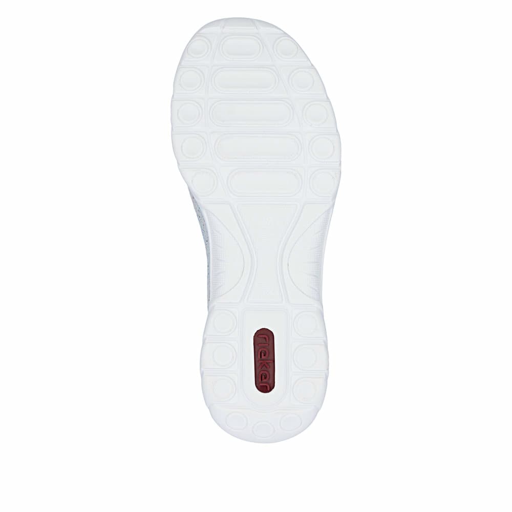Mocassins Rieker multicolores pour femme L3252-91. Semelle extérieure de la chaussure.