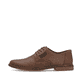 Braune Rieker Herren Schnürschuhe 13439-26 mit der Komfortweite G. Schuh Außenseite.