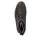 
Kaffeebraune Rieker Herren Schnürstiefel 33121-25 mit Schnürung und Reißverschluss. Schuh von oben