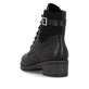 Graublaue Rieker Damen Chelsea Boots X9352-14 mit einer robusten Profilsohle. Schuh Innenseite