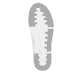 Weiße Rieker Damen Sneaker Low 41902-80 mit Schnürung sowie super leichter Sohle. Schuh Laufsohle.