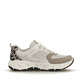 Beigebraune Rieker Damen Sneaker Low M6501-60 mit Schnürung sowie Komfortweite G. Schuh Innenseite.