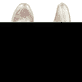 Mehrfarbige Rieker Damen Sneaker Low N1112-91 mit einem Reißverschluss. Schuh von oben, liegend.