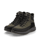 Braune Rieker Herren Schnürstiefel U0171-25 mit wasserabweisender TEX-Membran. Schuh Außenseite gespiegelt.