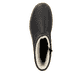 
Schwarzbraune Rieker Herren Kurzstiefel 39870-25 mit Reißverschluss sowie Fiber-Grip. Schuh von oben