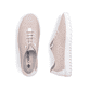 Rosane Rieker Damen Slipper M2356-31, Barfußschuhe mit einem Gummizug. Schuh von oben, liegend.