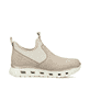 Beige Rieker Damen Slipper M6053-62 mit einer ultra leichten und flexiblen Sohle. Schuh Innenseite.