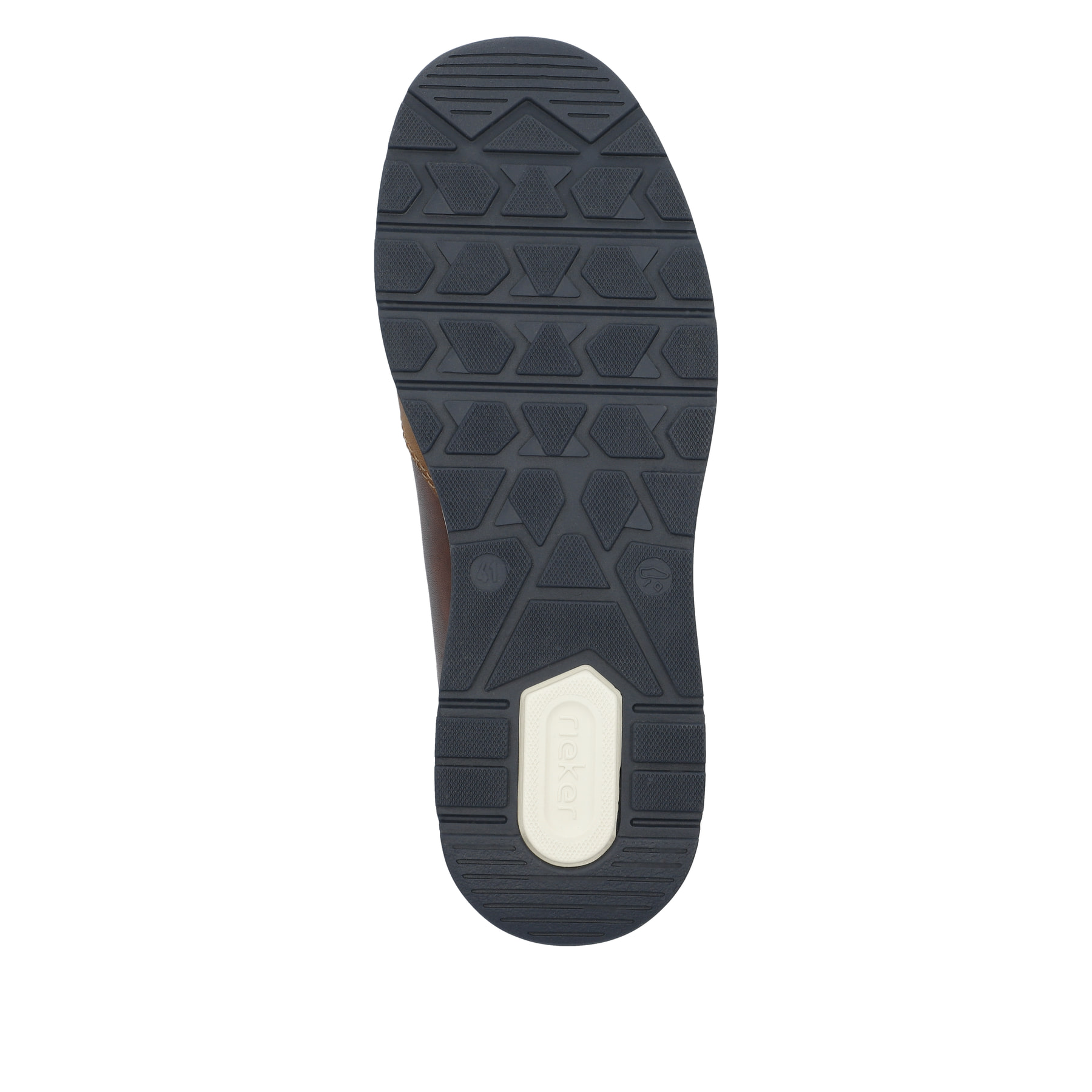 Zapatillas Rieker B0701 Para Hombre - Piel Genuina, Suela Ligera Y Plantilla Extraíble - Ancho G De Confort