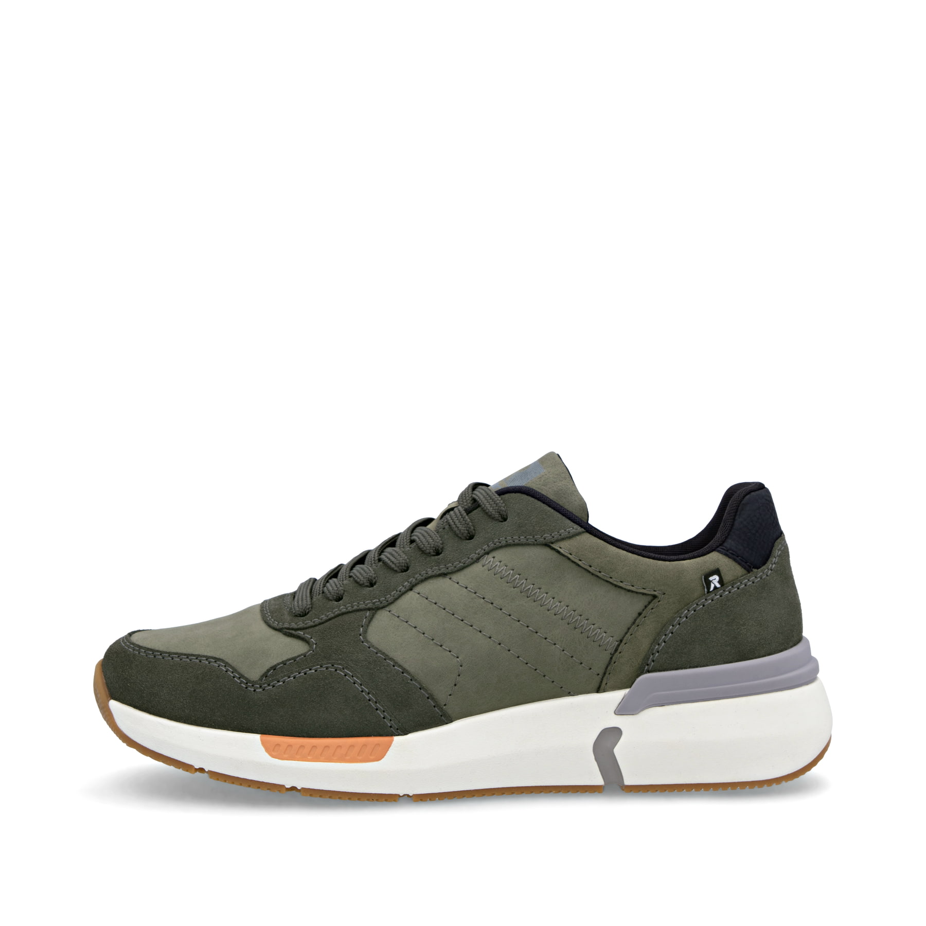 Rieker Heren U0312 Sneaker Low, blauw, 44 EU, blauw, 44 EU