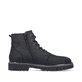 Schwarze Rieker Herren Schnürstiefel 30424-00 aus Rauleder. Schuh Innenseite.