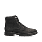 Schwarze Rieker Herren Schnürstiefel 33121-00 mit wasserabweisender TEX-Membran. Schuh Außenseite gespiegelt.