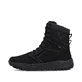 Schwarze Rieker Herren Schnürstiefel U1572-00 mit griffiger Fiber-Grip Sohle. Schuh Außenseite.