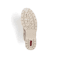 Beige Rieker Damen Schnürstiefel Y9127-62 mit Schaftkragen sowie Reißverschluss. Schuh Laufsohle.