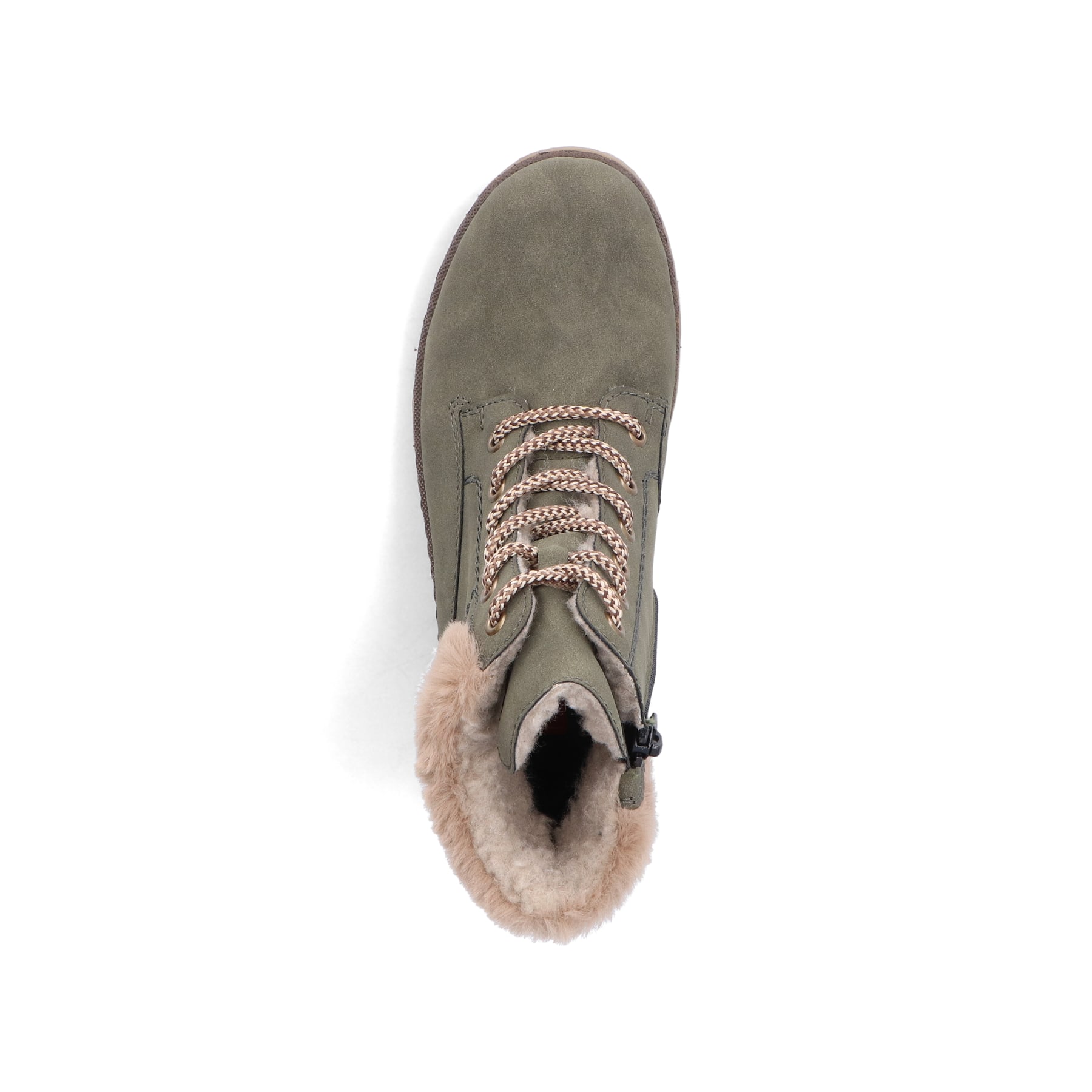 Rieker N42g5, damesmocassin, beige, 40 EU, Beige, 40 EU