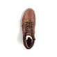 
Fuchsbraune Rieker Herren Schnürstiefel 38544-24 mit Schnürung und Reißverschluss. Schuh von oben