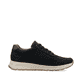 Blaue Rieker Herren Sneaker Low B0701-15 mit Reißverschluss sowie Komfortweite G. Schuh Innenseite.
