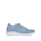 Blaue Rieker Damen Sneaker Low 54020-12 mit ultra leichter und flexibler Sohle. Schuh Innenseite.