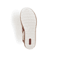 Beige Rieker Keilsandaletten 62741-60 mit einem Gummizug sowie der Extraweite H. Schuh Laufsohle.