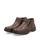 
Nussbraune Rieker Herren Slipper 03352-24 mit einer schockabsorbierenden Sohle. Schuhpaar schräg.