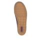 Blaue Rieker Damen Slipper L9750-14 mit Gummizug sowie gepolsterter Einlegesohle. Schuh Laufsohle.