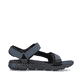 Blaue Rieker Herren Trekkingsandalen 20802-15 mit einer flexiblen Sohle. Schuh Innenseite.