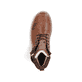
Karamellbraune Rieker Herren Schnürstiefel 38425-25 mit Schnürung und Reißverschluss. Schuh von oben
