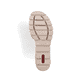 Beige vegane Rieker Keilsandaletten 68093-60 mit trendigen Schnalle. Schuh Laufsohle.