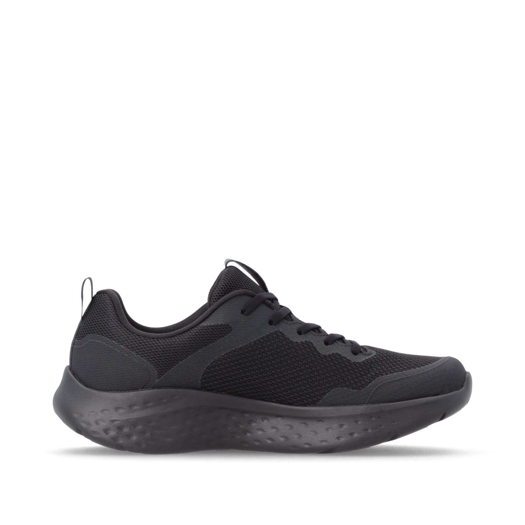 Schwarze Rieker Sport Herren Sneaker Low U4400-00. Schuh Innenseite.