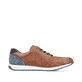 Braune Rieker Herren Schnürschuhe 11928-25 mit der Komfortweite G 1/2. Schuh Innenseite.