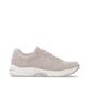 Beige Rieker Sport Damen Sneaker Low W4201-60. Schuh Innenseite.