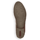 Braune Rieker Ballerinas 51994-24 mit einer extra weichen Decksohle. Schuh Laufsohle.