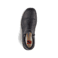 
Graphitschwarze Rieker Herren Slipper 03072-00 mit einer schockabsorbierenden Sohle. Schuh von oben