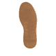 Beige waschbare Rieker Herren Slipper U1103-62 mit einer super leichten Sohle. Schuh Außenseite gespiegelt.