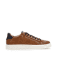 Braune Rieker Herren Sneaker Low U0705-24 mit TR-Sohle mit weichem EVA-Inlet. Schuh Innenseite.