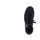 
Tiefschwarze Rieker Damen Schnürschuhe Z4263-00 mit Schnürung und Reißverschluss. Schuh von oben