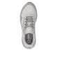 Beige Rieker Sport Herren Sneaker Low U4500-63. Schuh von oben.