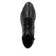Graublaue Rieker Damen Chelsea Boots X9352-14 mit einer robusten Profilsohle. Schuh Innenseite