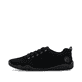 Schwarze vegane Rieker Damen Schnürschuhe 45222-00,Barfußschuhe mit Einlegesohle. Schuh Außenseite.